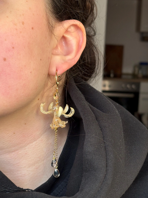 Lemon Blossom Earrings 18k Gold